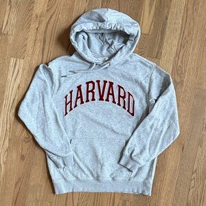 H&M Light Gray Harvard Hoodie